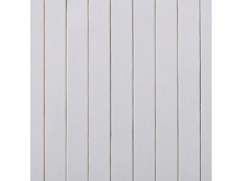 Paravent Bambou Blanc 250 x 165 cm   WVGQ5056