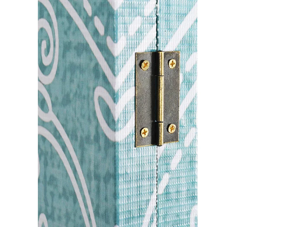 Biombo divisor plegable 200x170 cm mariposa azul ES858391