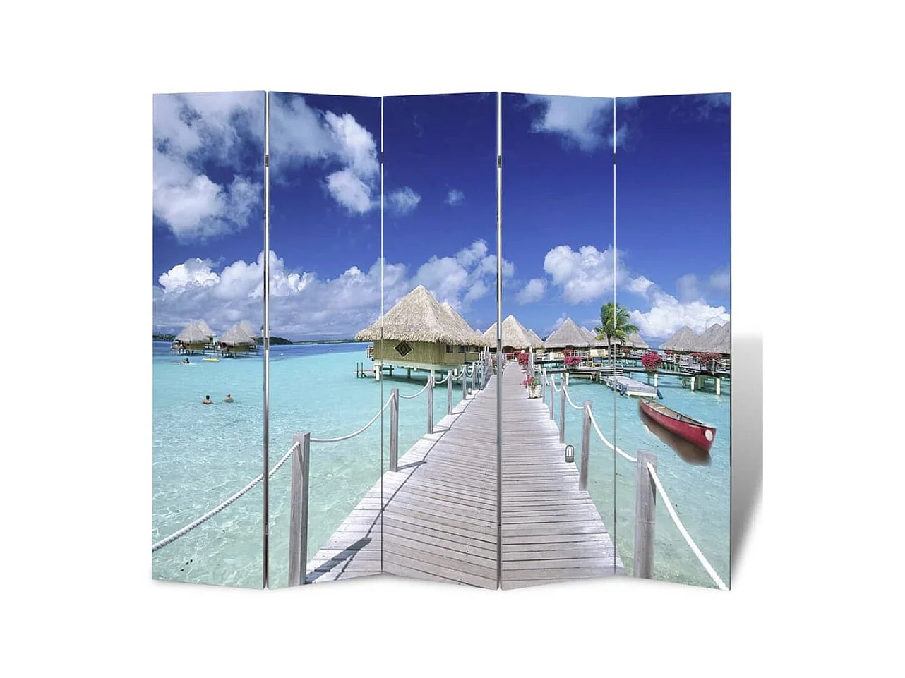 Paravent pliable 200 x 170 cm Plage  WVGQ9021