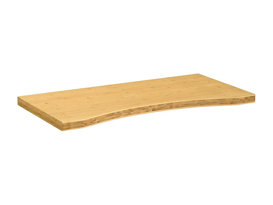 Tablero de escritorio de bambú 110x55x4 cm ES544747
