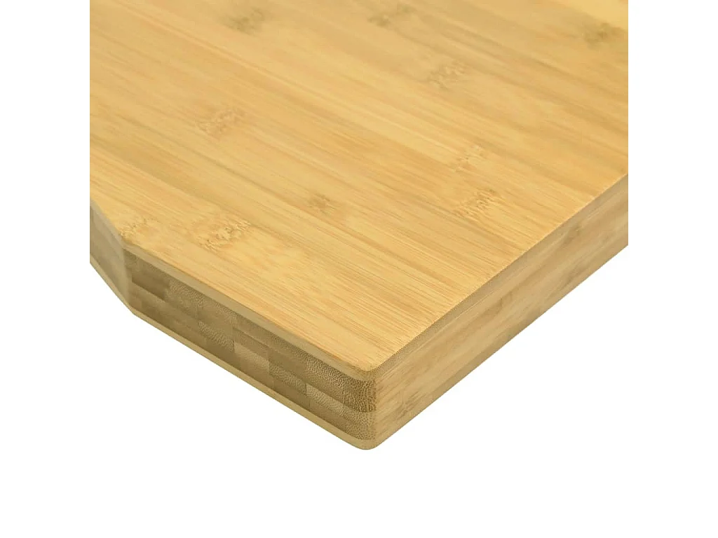 Tablero de escritorio de bambú 110x55x4 cm ES544747