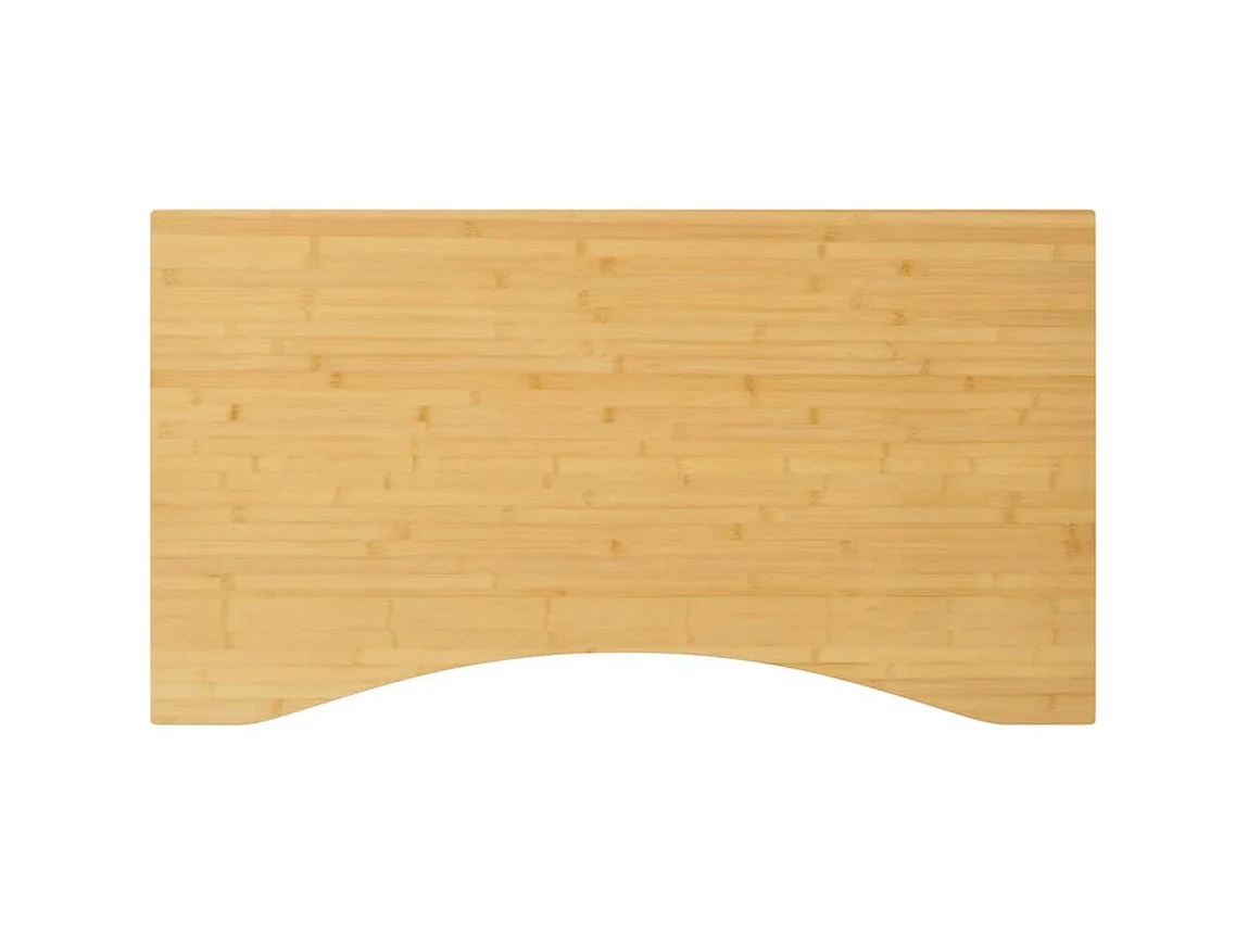 Bureau 100x60x4 cm bambou WVGQ8295