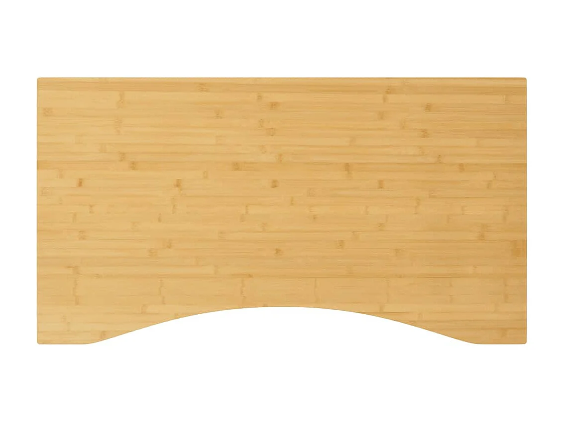 Bureaublad 110x60x1,5 cm bamboe NL114616