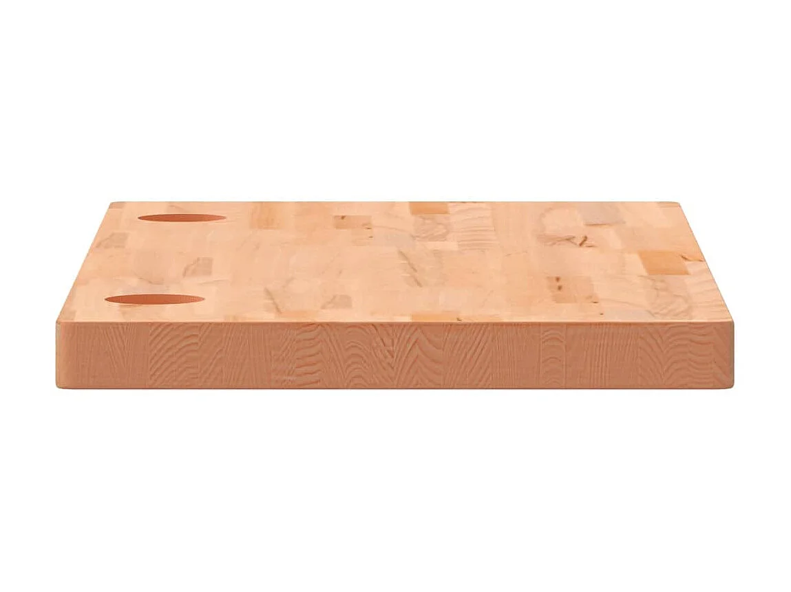 Tablero de escritorio madera maciza de haya 100x50x4 cm ES767509