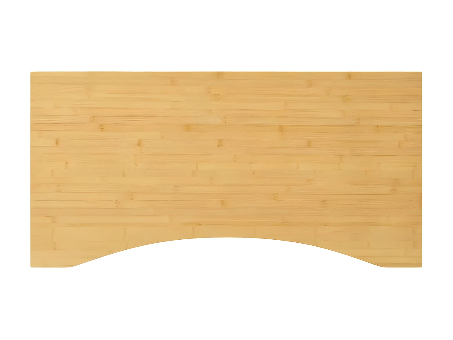 Bureaublad 110x55x1,5 cm bamboe NL686235