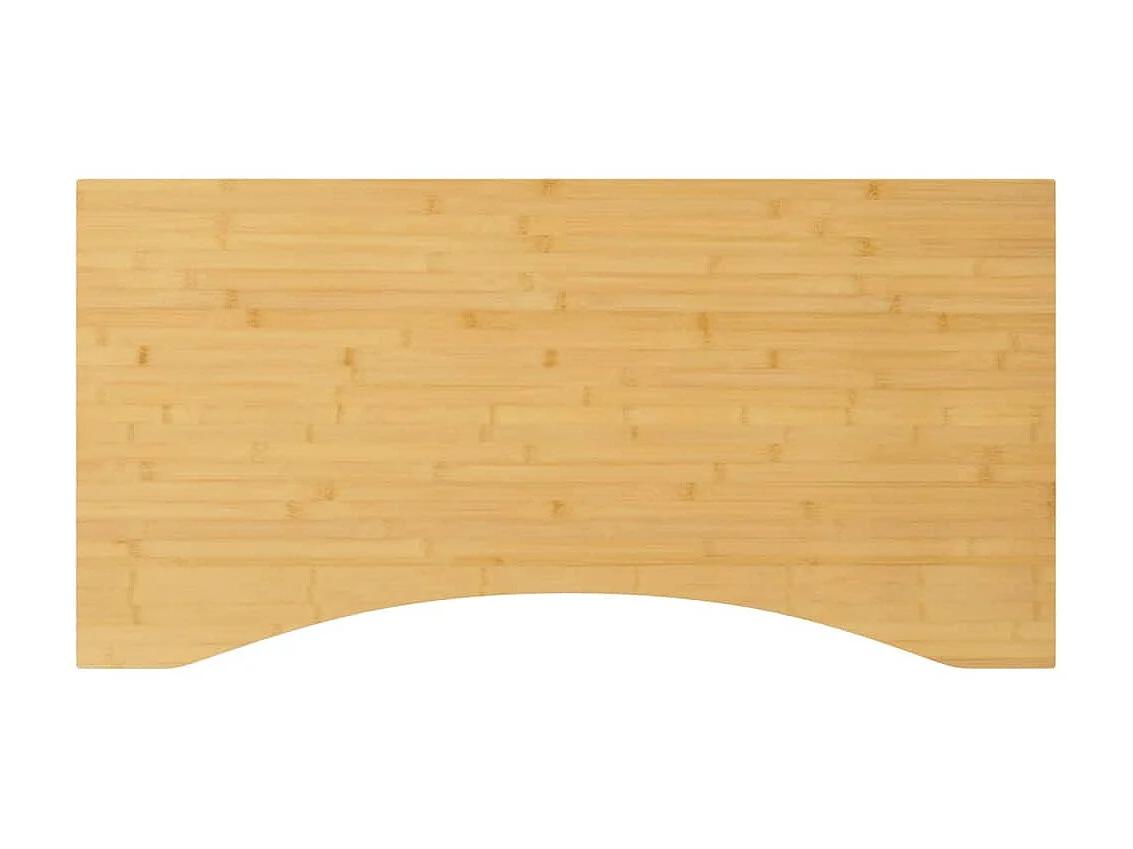 Bureau 100x50x4 cm bambou WVGQ2577
