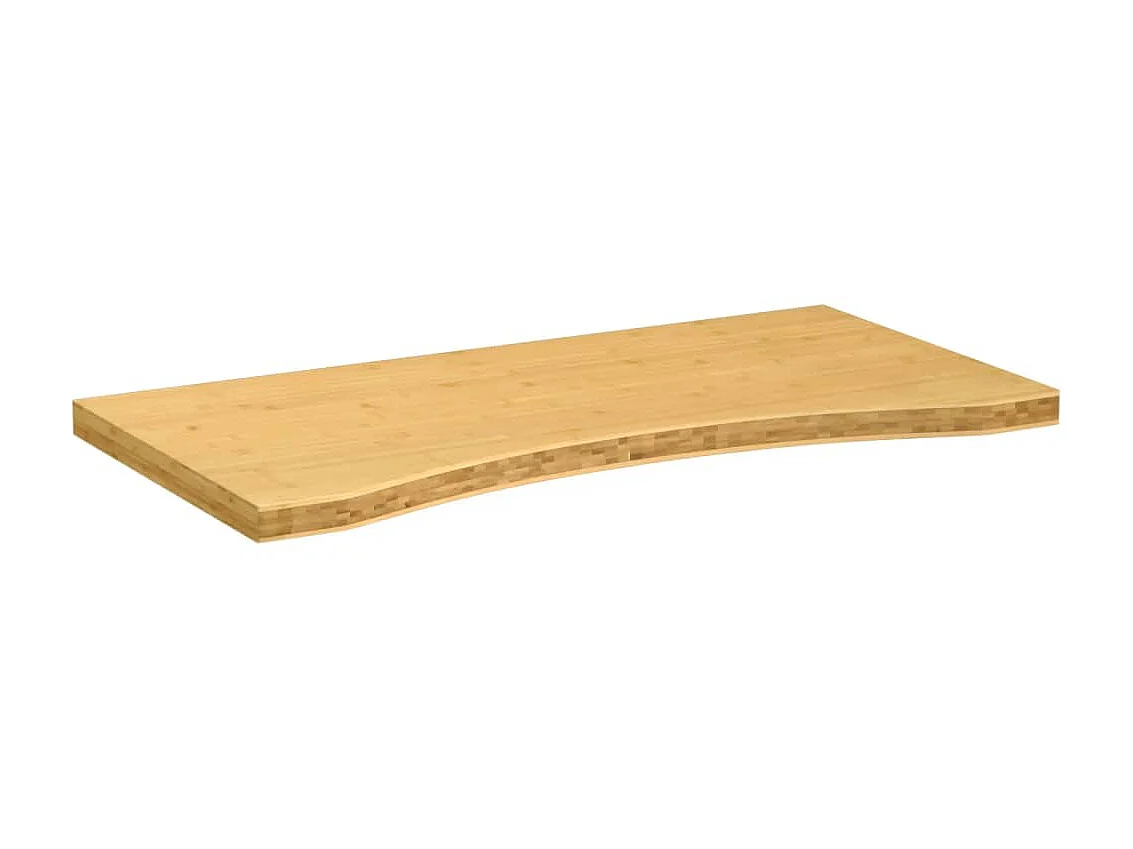 Bureau 100x50x4 cm bambou WVGQ2577