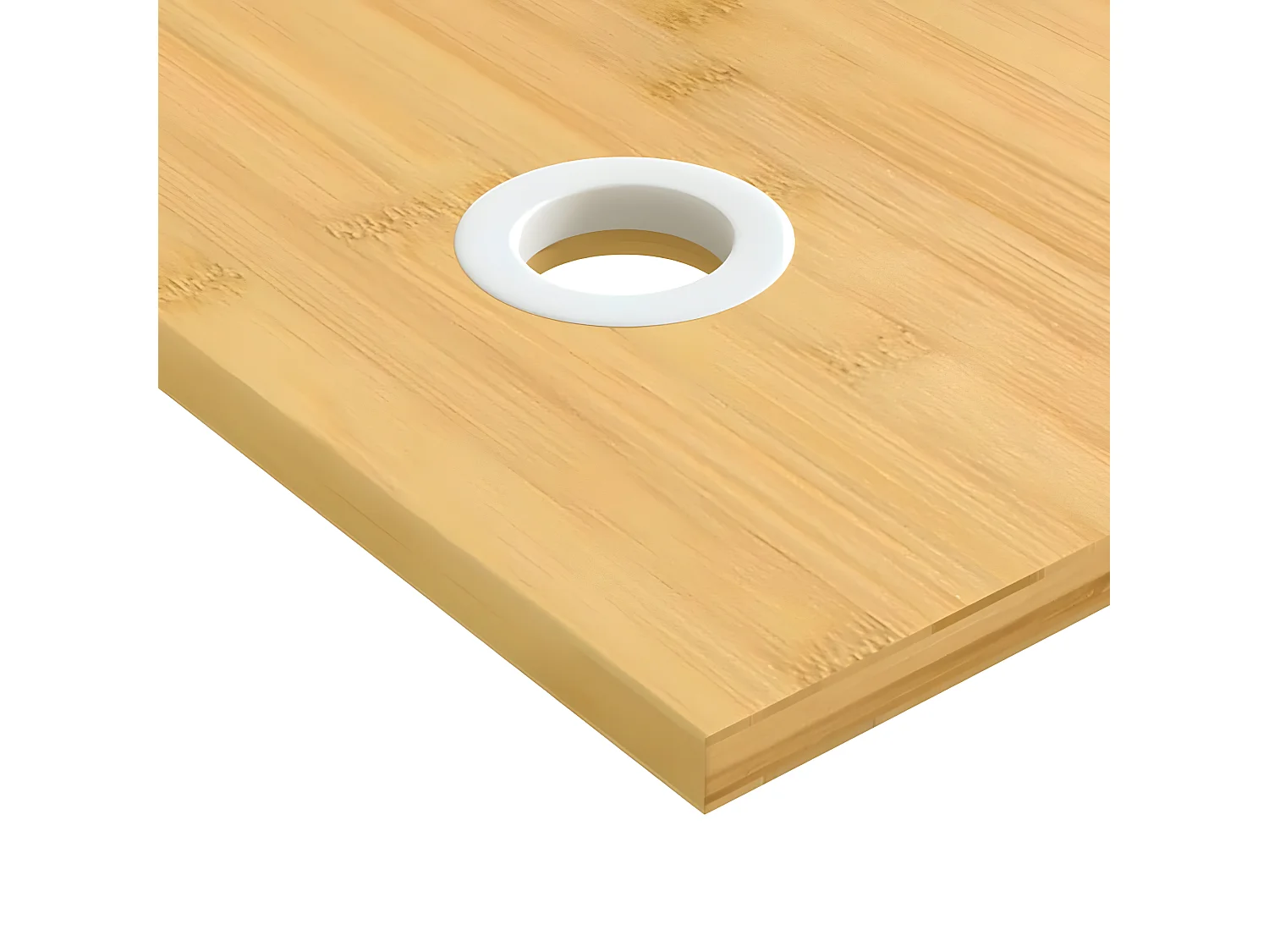 Bureaublad 110x55x1,5 cm bamboe NL692006