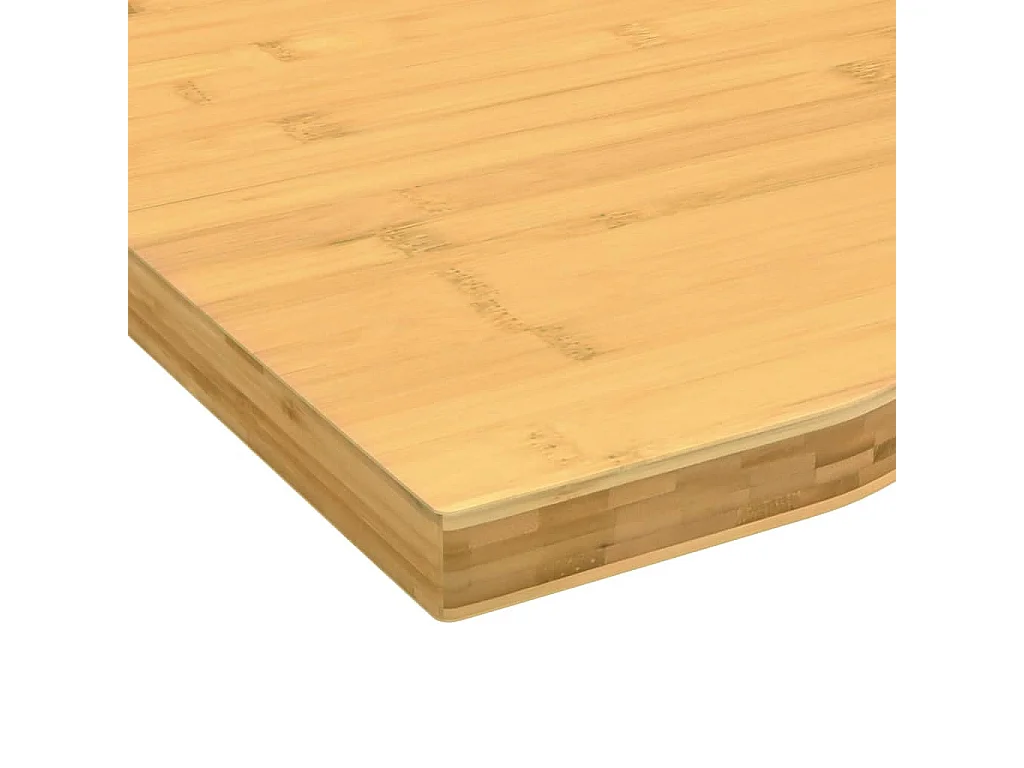 Bureau 110x55x2,5 cm bambou WVGQ4913