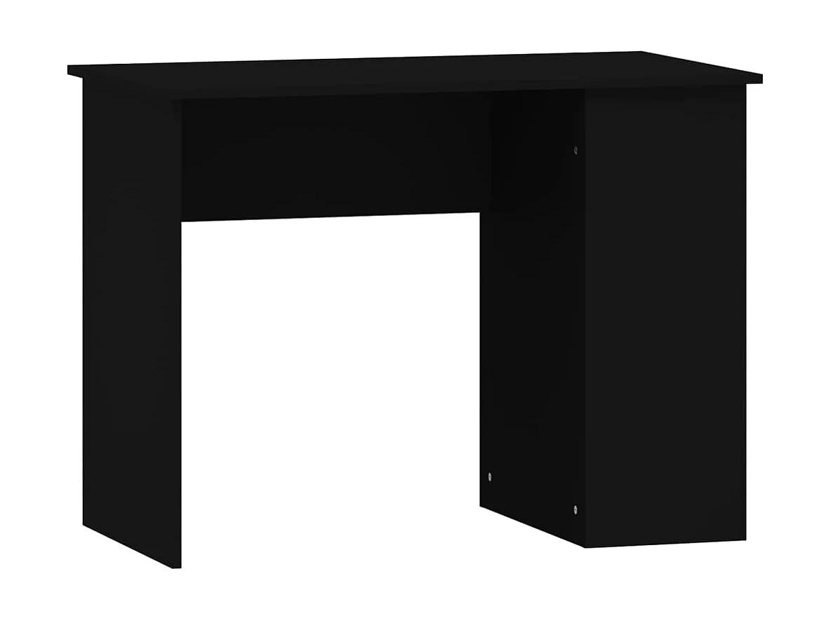 Bureau Noir 100x55x75 cm Bois d'ingénierie WVGQ7552