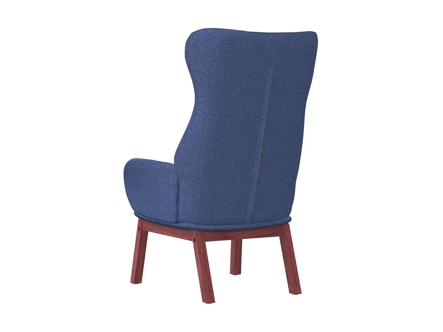 Chaise de relaxation Bleu Tissu SEF18032