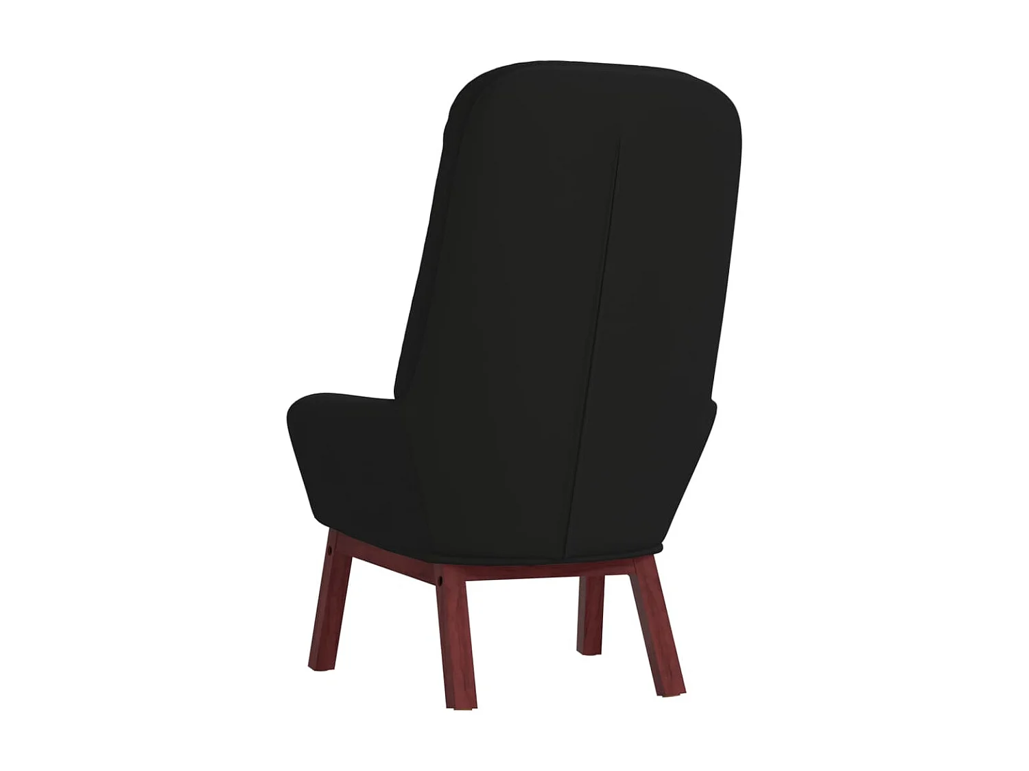 Chaise de relaxation Noir Velours SEF83048