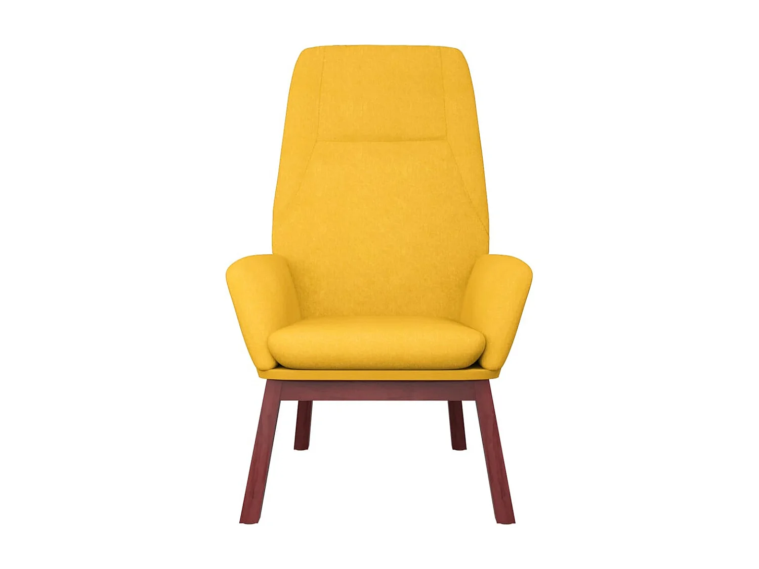 Chaise de relaxation Jaune moutarde Tissu SEF38472