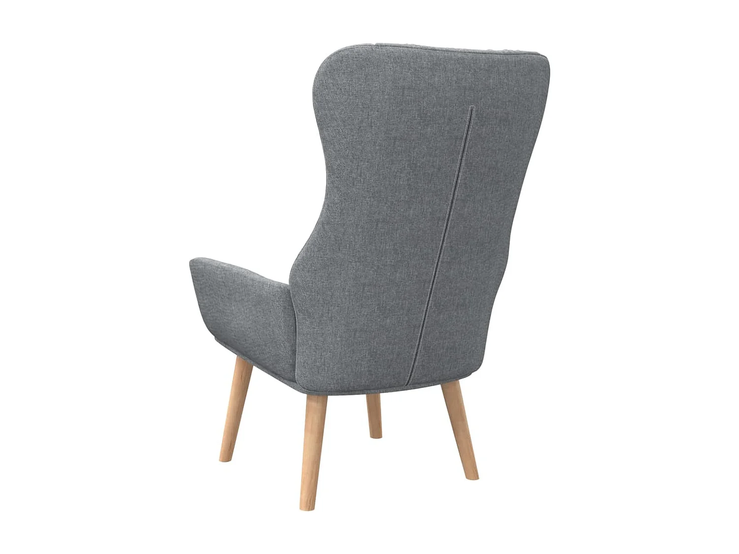 Chaise de relaxation Gris clair Tissu SEF50675