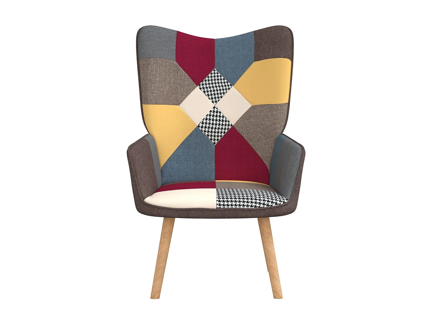 Chaise de relaxation Patchwork Tissu SEF92507