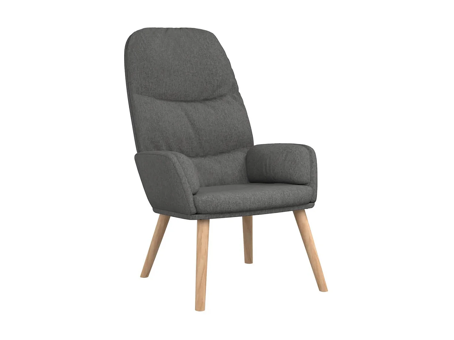 Chaise de relaxation Gris clair Tissu SEF22943