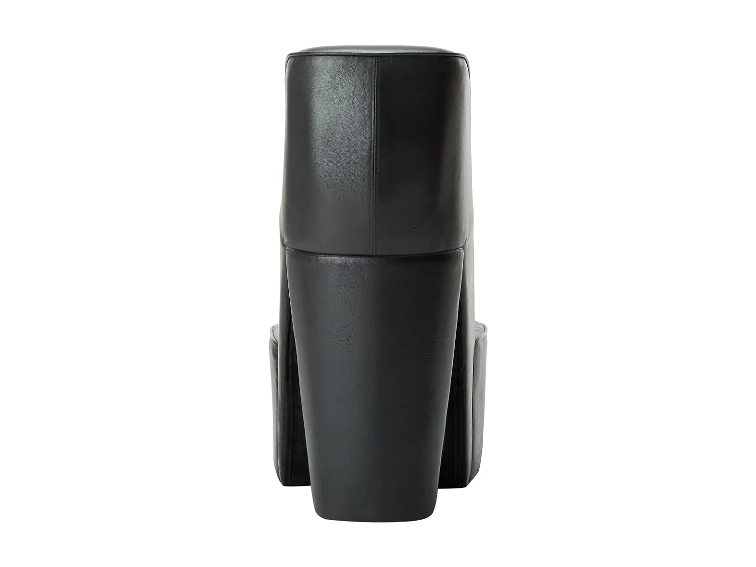 Chaise en forme de chaussure à talon haut Noir Similicuir SEF53661