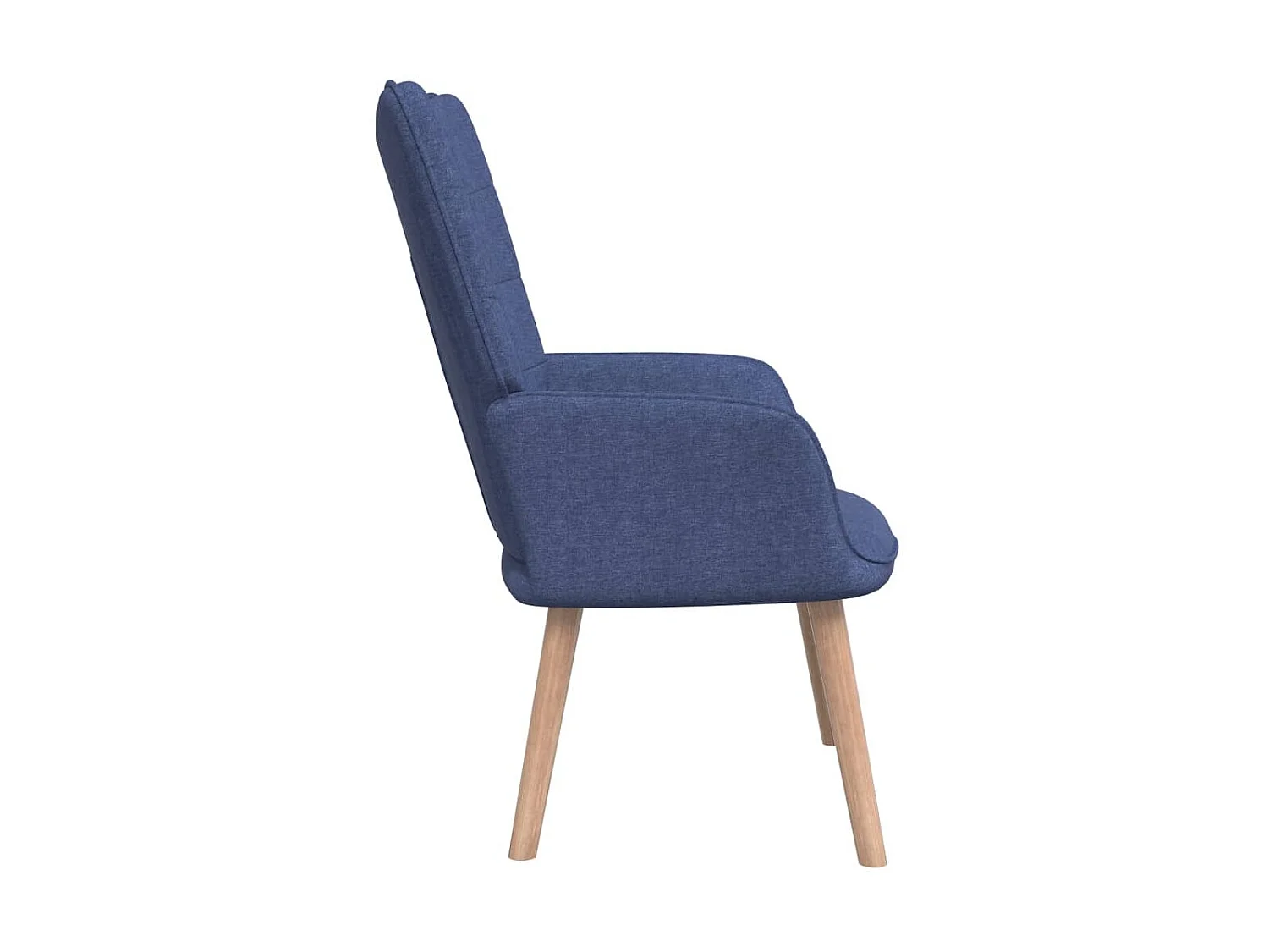Chaise de relaxation Bleu Tissu SEF67994