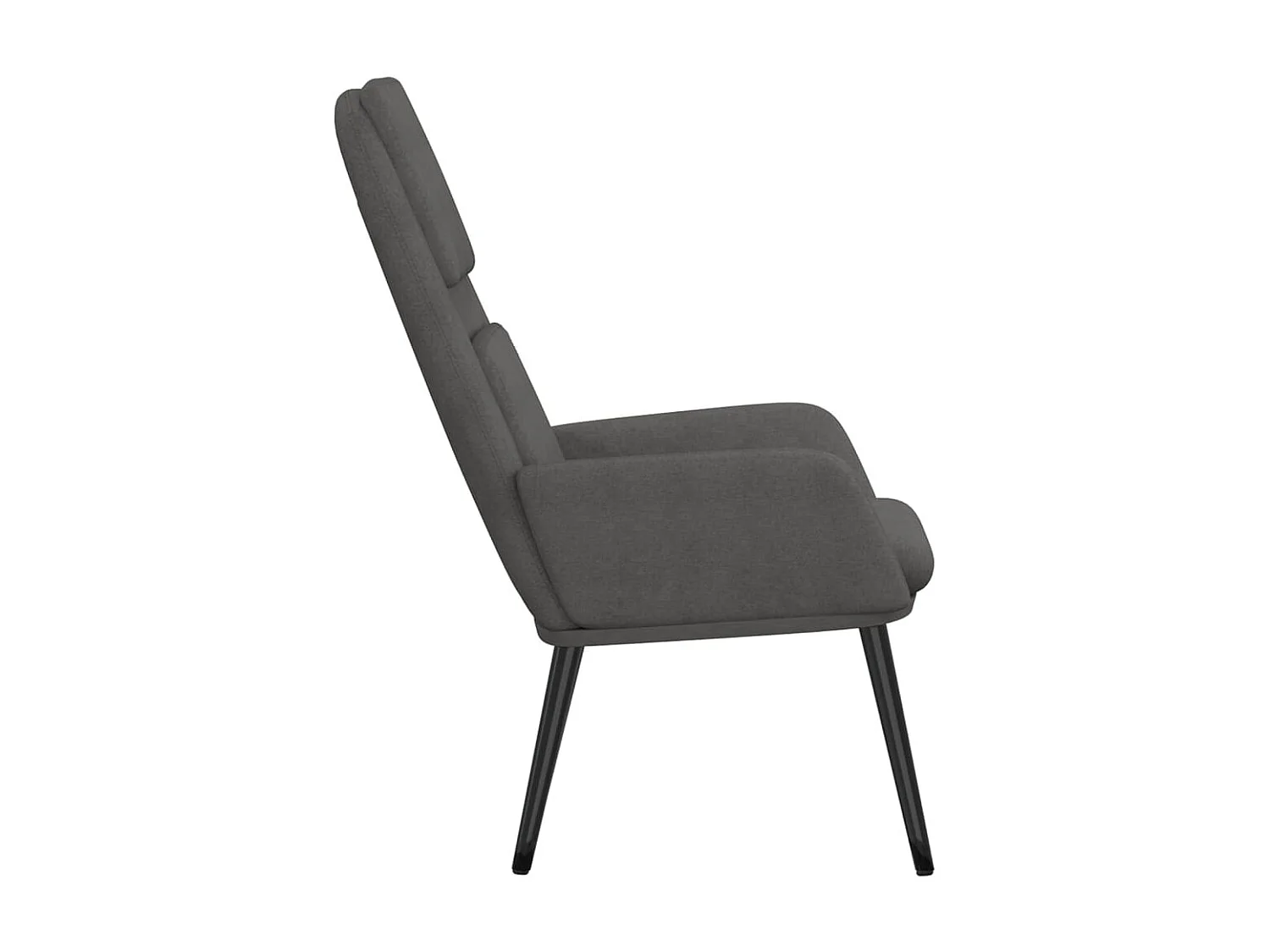 Chaise de relaxation Gris clair Tissu SEF58668