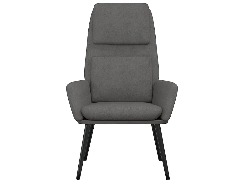 Chaise de relaxation Gris clair Tissu SEF58668