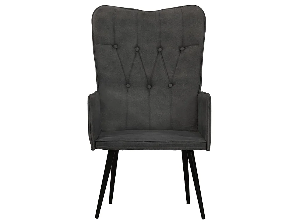 Fauteuil canvas zwart NL133077