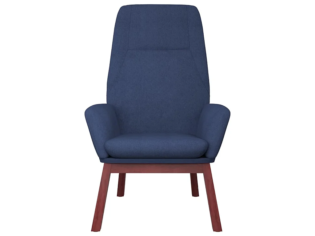 Chaise de relaxation Bleu Tissu SEF88972