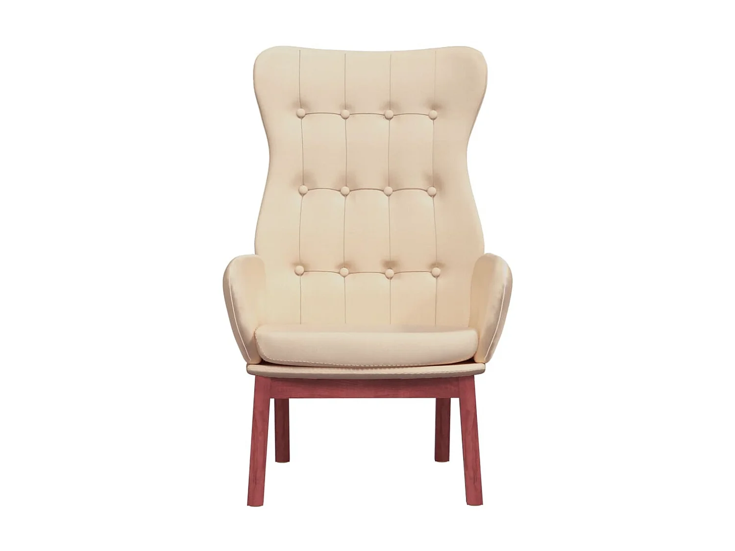 Chaise de relaxation Crème Tissu SEF97306