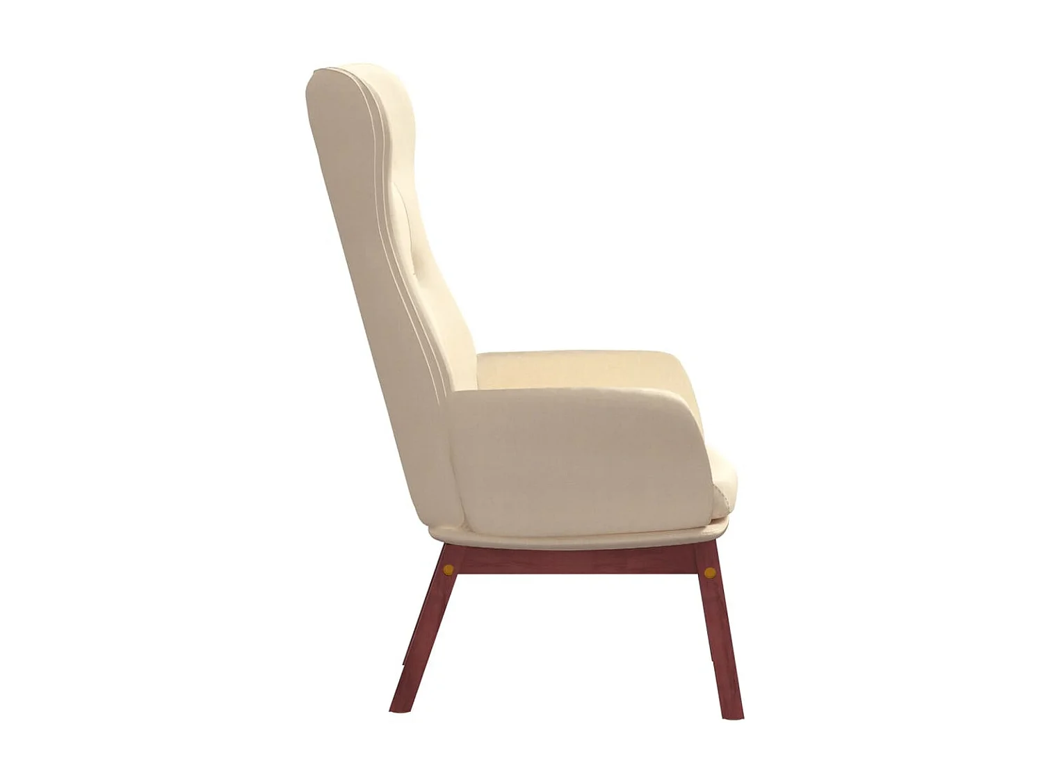 Chaise de relaxation Crème Tissu SEF97306