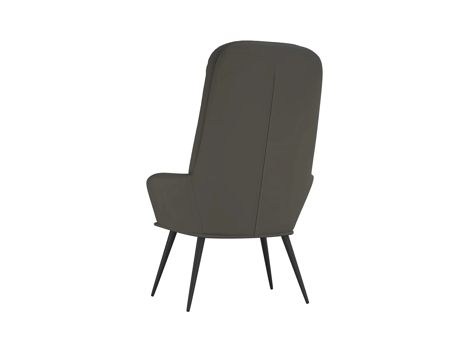 Relaxsessel | Fernsehsessel Dunkelgrau Samt -gkd986692