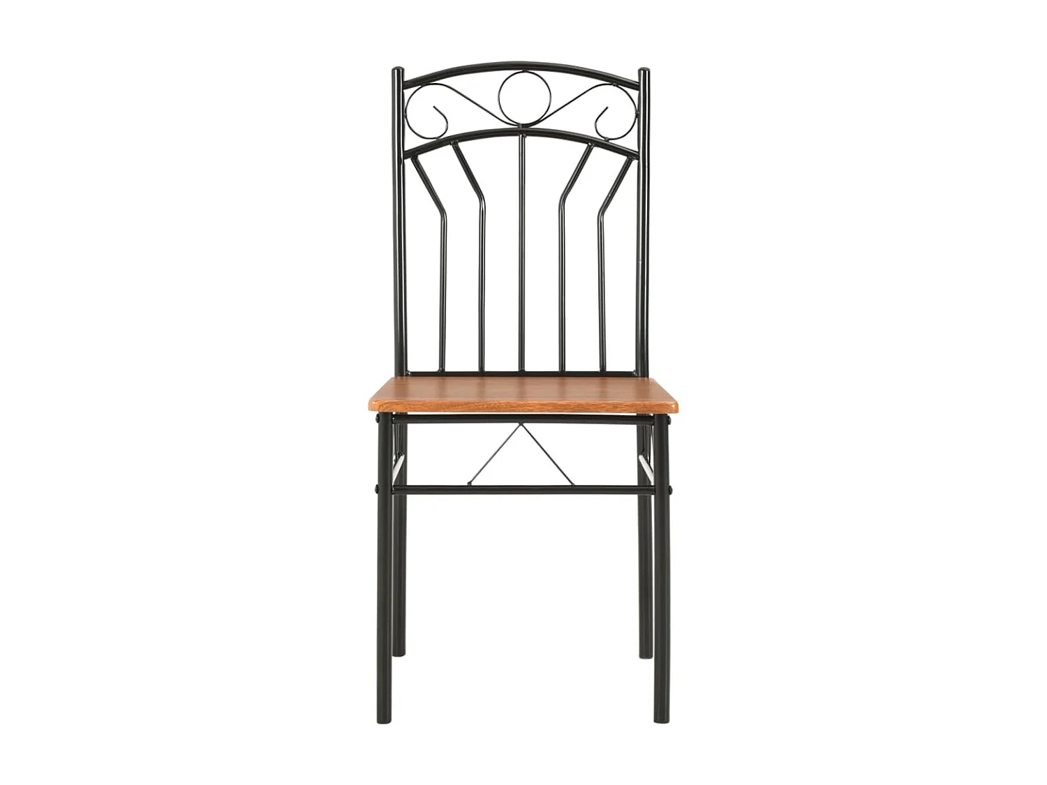 4er-set-Stühle| Esszimmerstühle Braun MDF -gkd984640