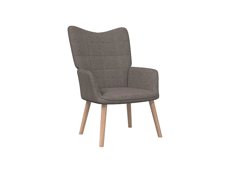 Relaxsessel | Fernsehsessel Taupe Stoff -gkd394116