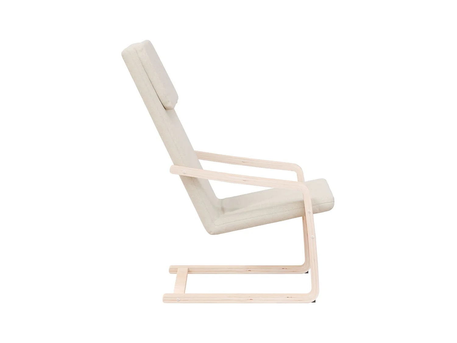 Relaxsessel | Fernsehsessel Creme Stoff -gkd983507