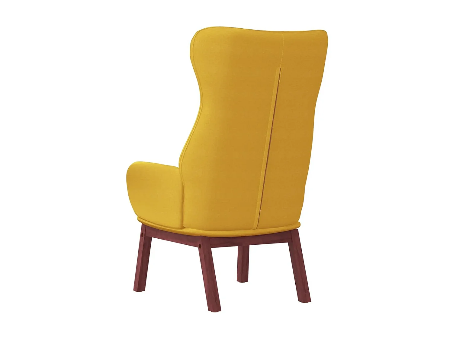 Chaise de relaxation Jaune moutarde Tissu SEF40745