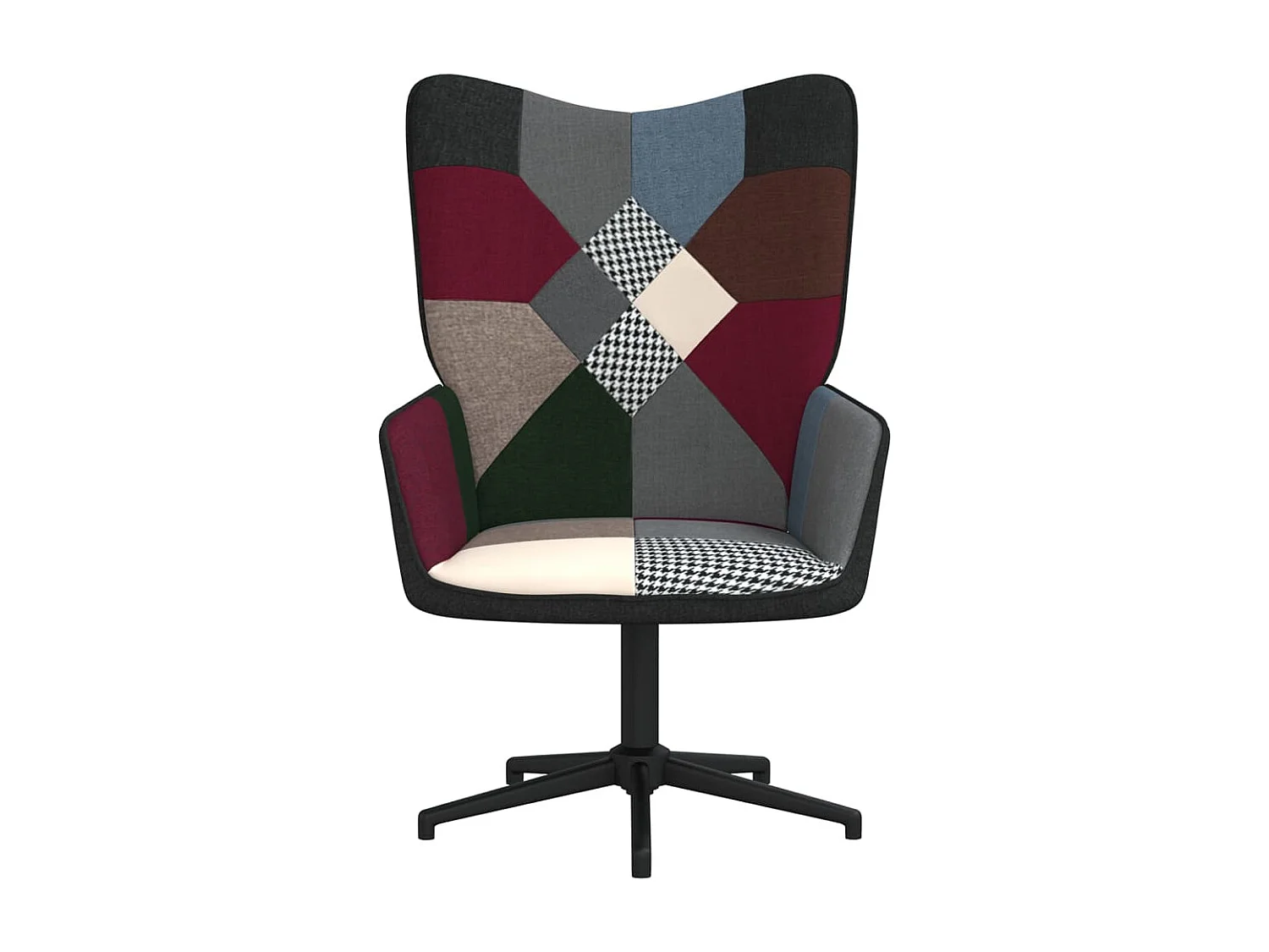 Chaise de relaxation Patchwork Tissu SEF15405