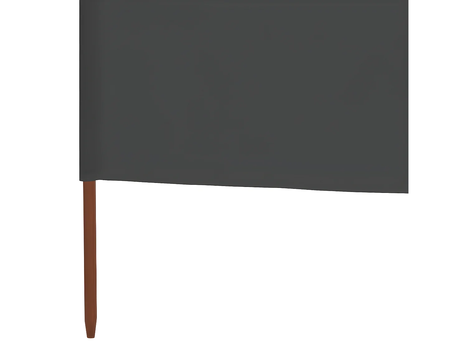 Windscherm 5-panelen 600x160 cm stof antraciet NL153125