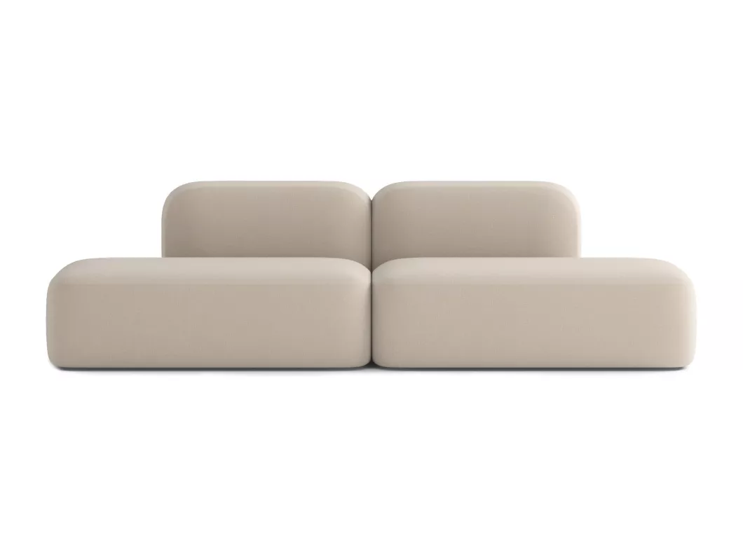 Kauf Unique Modulares 4-Sitzer-Sofa Max aus Stoff, beige