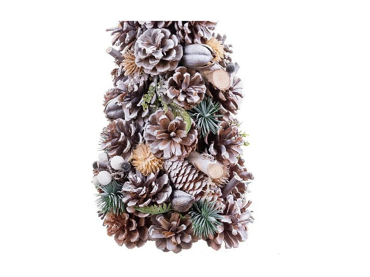 Sapin de Noël Multicouleur Plastique Foam Ananas 18 x 18 x 30 cm