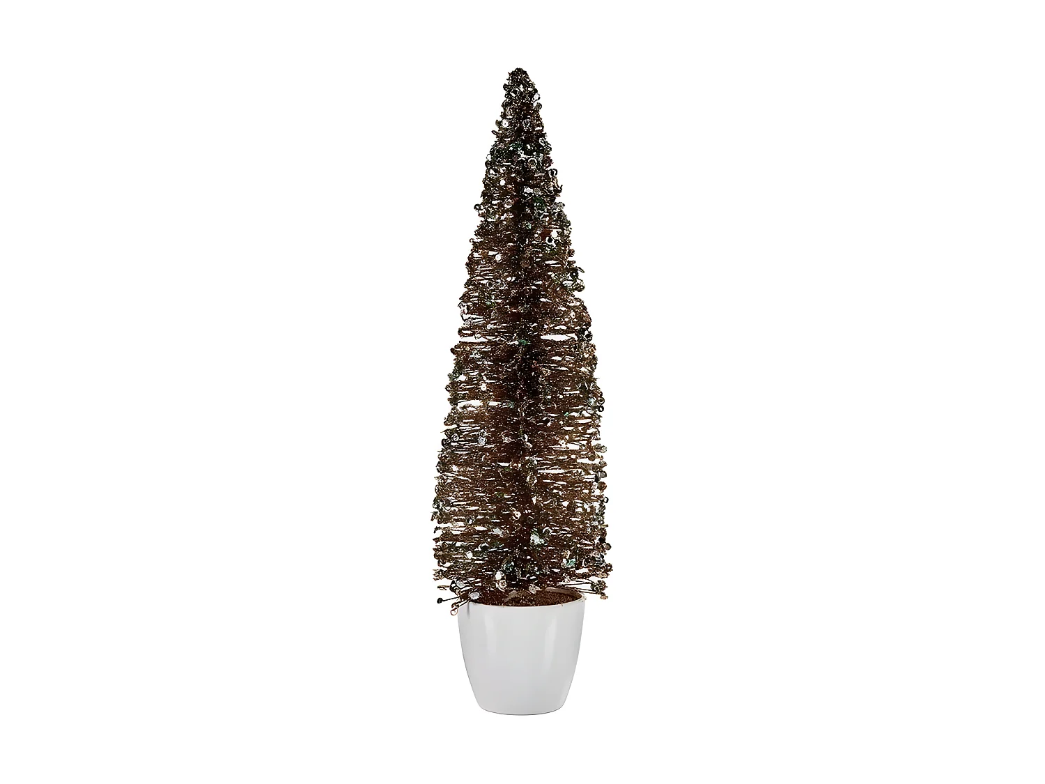Sapin de Noël Grand 10 x 38 x 10 cm Menthe Plastique champagne