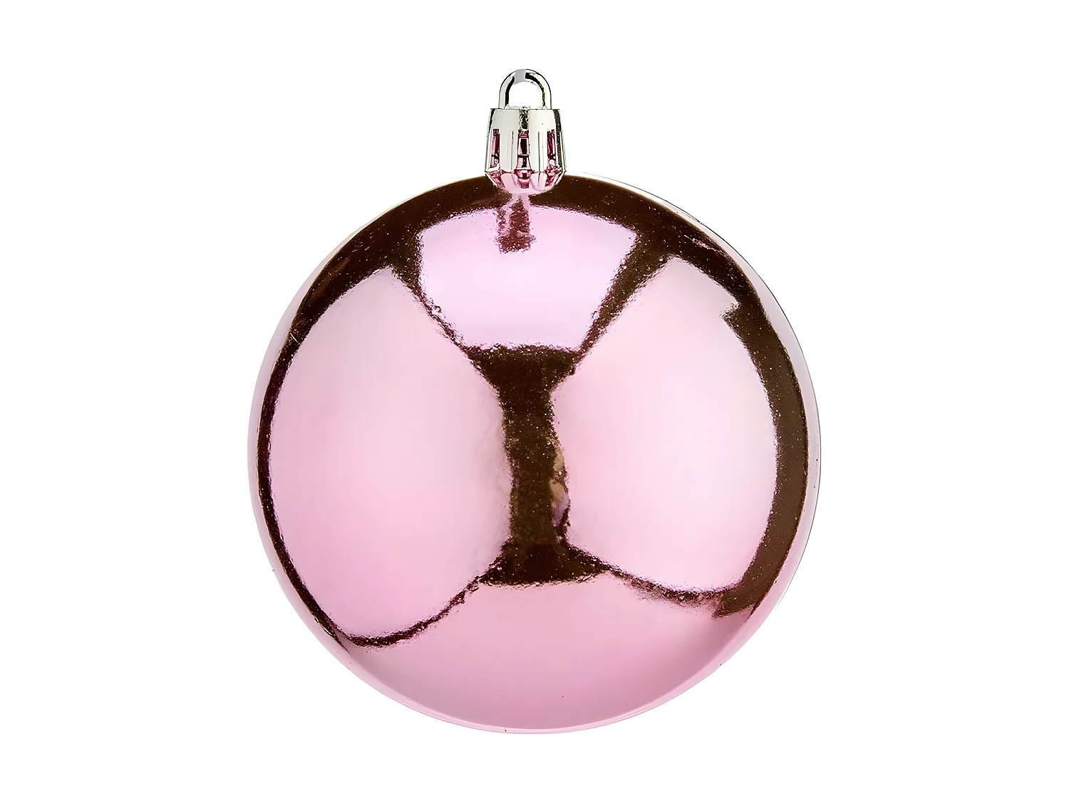 Boules de Noël Ø 8 cm 16 Unités Rose Plastique 8 x 9 x 8 cm