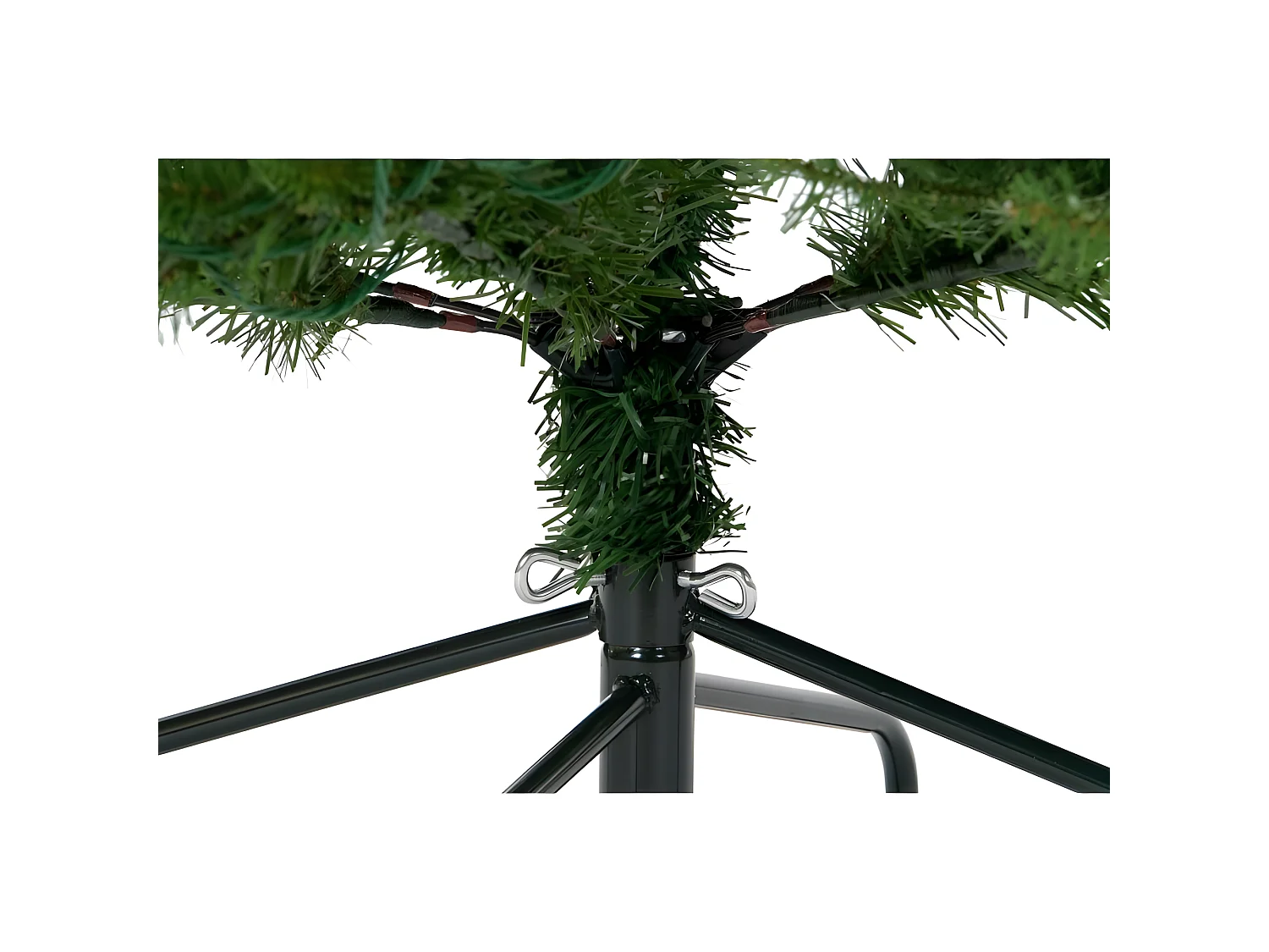 Sapin de Noël DKD Home Decor Vert Polyéthylène 120 x 120 x 180 cm