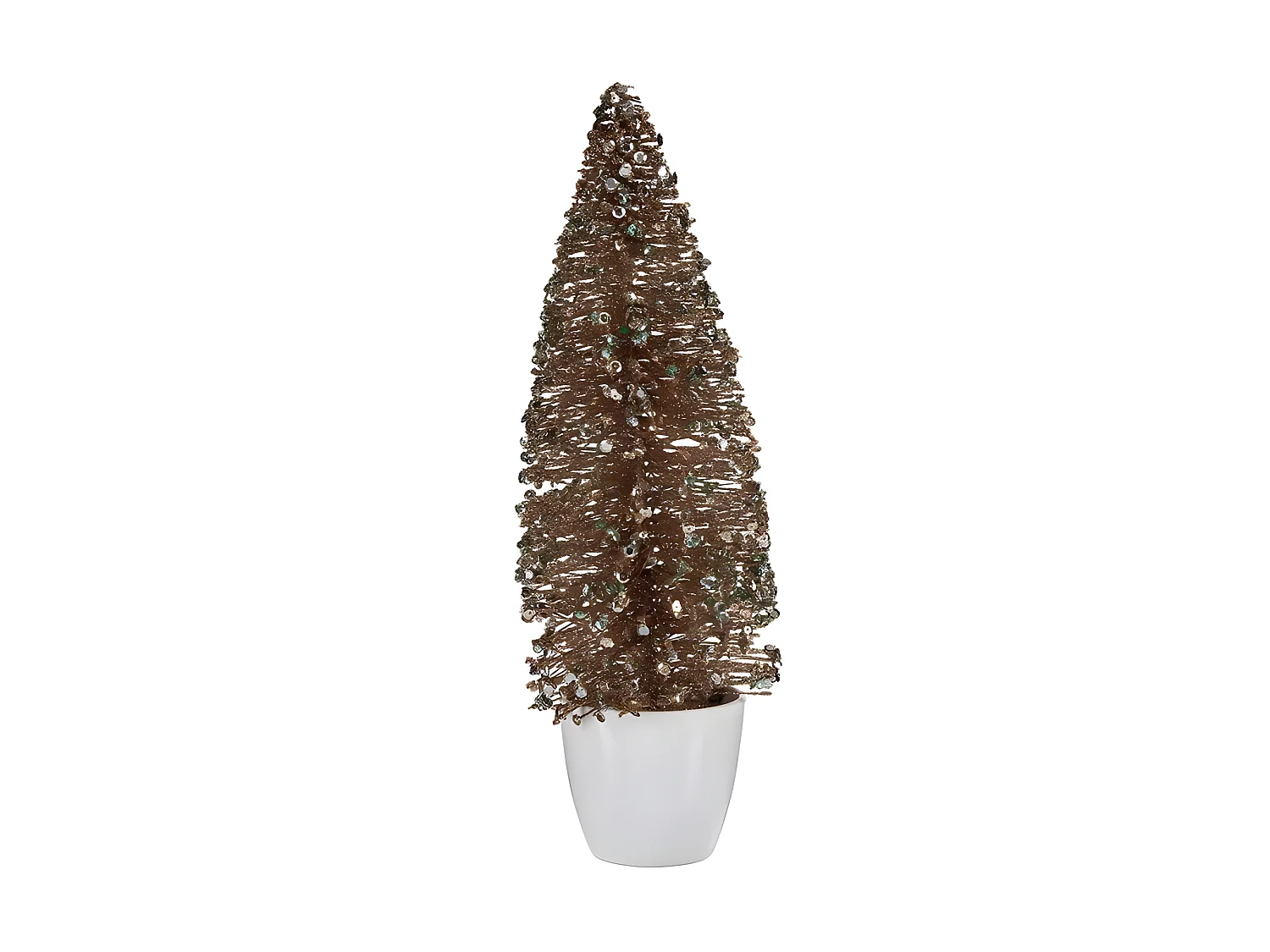 Sapin de Noël Moyen 10 x 33 x 10 cm Menthe Plastique champagne