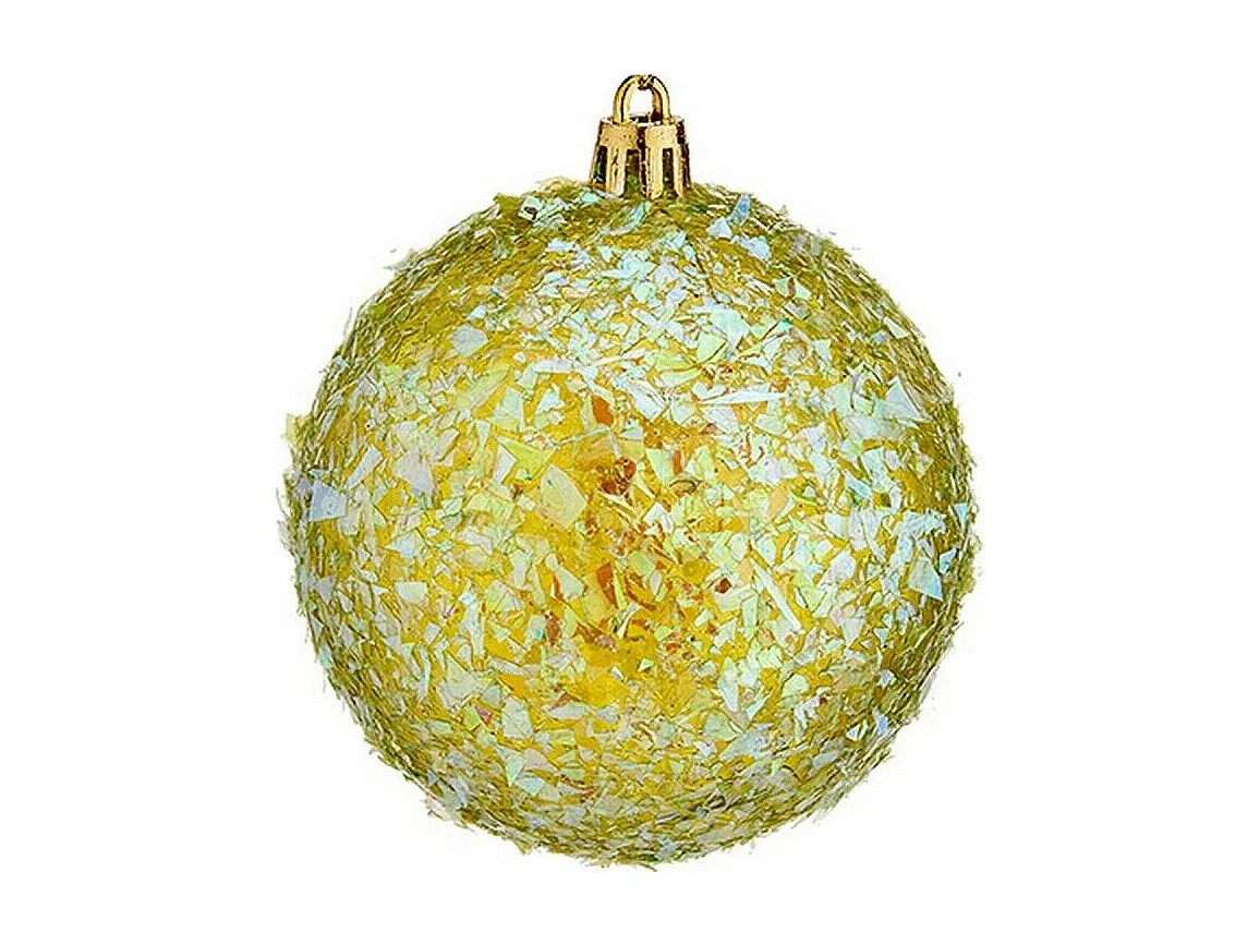 Lot de boules de Noël Vert Plastique 8 x 9 x 8 cm (12 Unités)