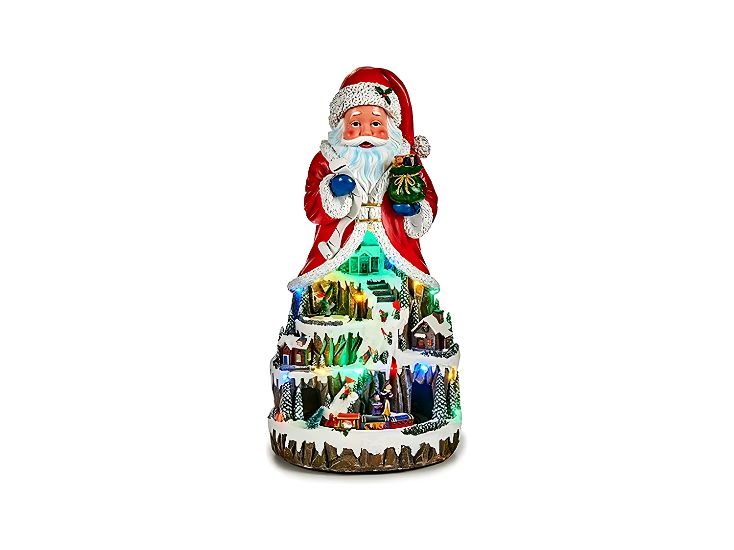 Décoration Père Noël 25 x 25 x 51 cm Résine (25 x 51 x 25 cm)