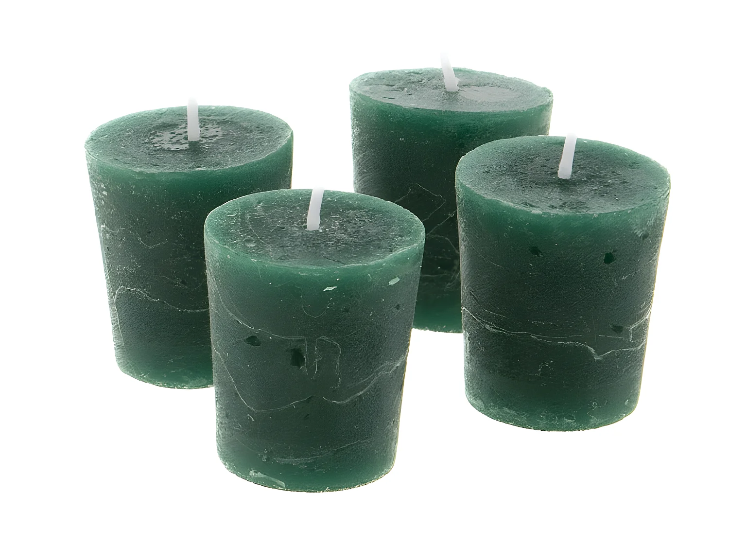 Lot 4 votives 4.3X4.7 cm