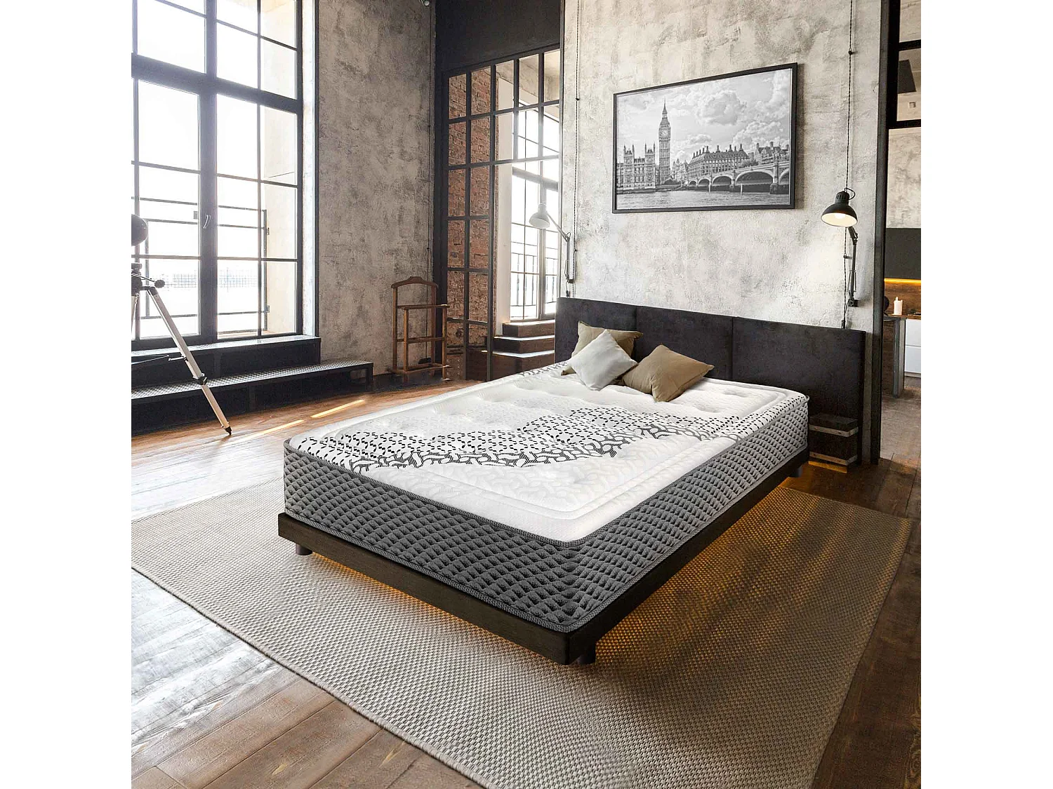 Colchão SONNOMATTRESS London (120x200x30cm - Muelles Ensacados)