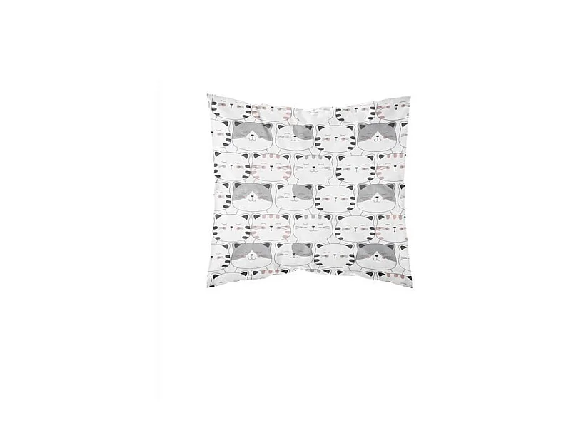 Housse de couette enfant 140x200 cm avec 1 taie d'oreiller 63x63 cm Parure de lit Polyester First 1.10
