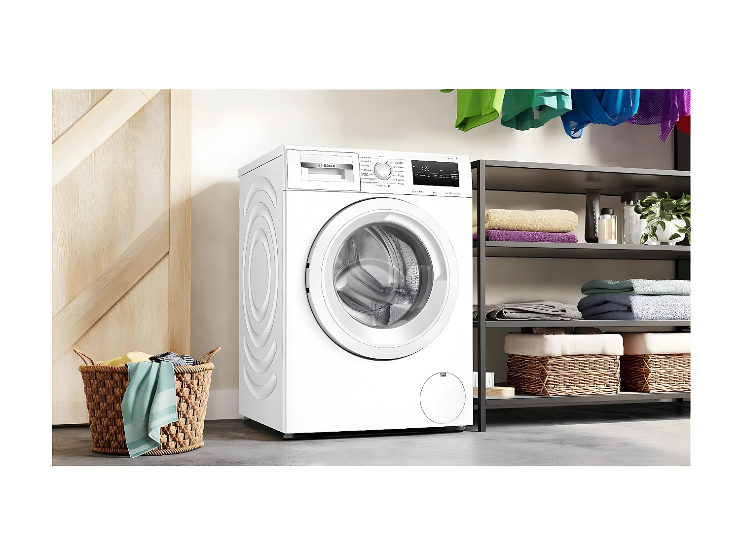 Bosch Lave-linge hublot 8kg 1200 tours/min blanc - WAN24228FR