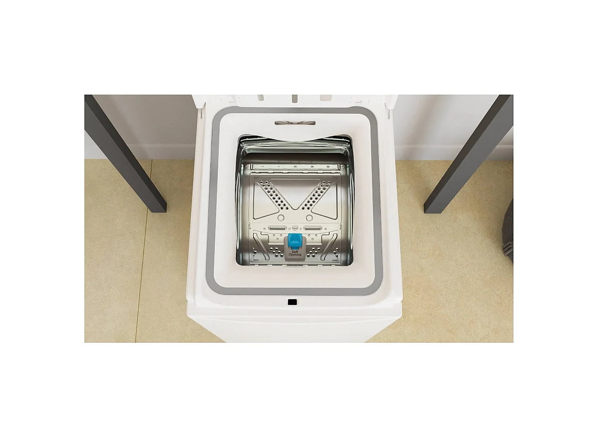 Whirlpool Lave-linge top 6.5kg 1200 tours/min blanc - TDLRBX65242BSFR
