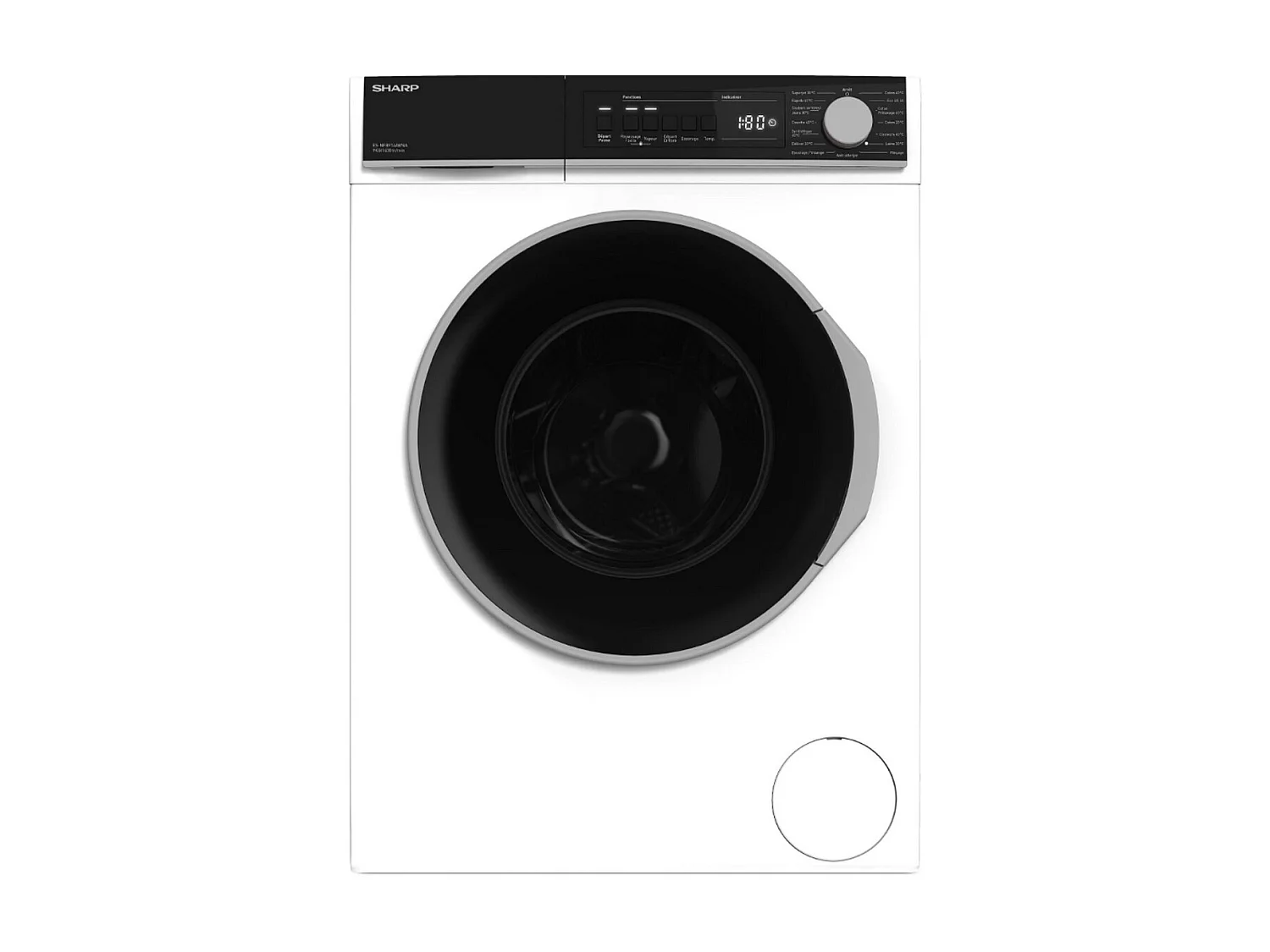 Sharp Lave-linge hublot 9kg 1400 tours/min blanc - ESNFB914AWNA