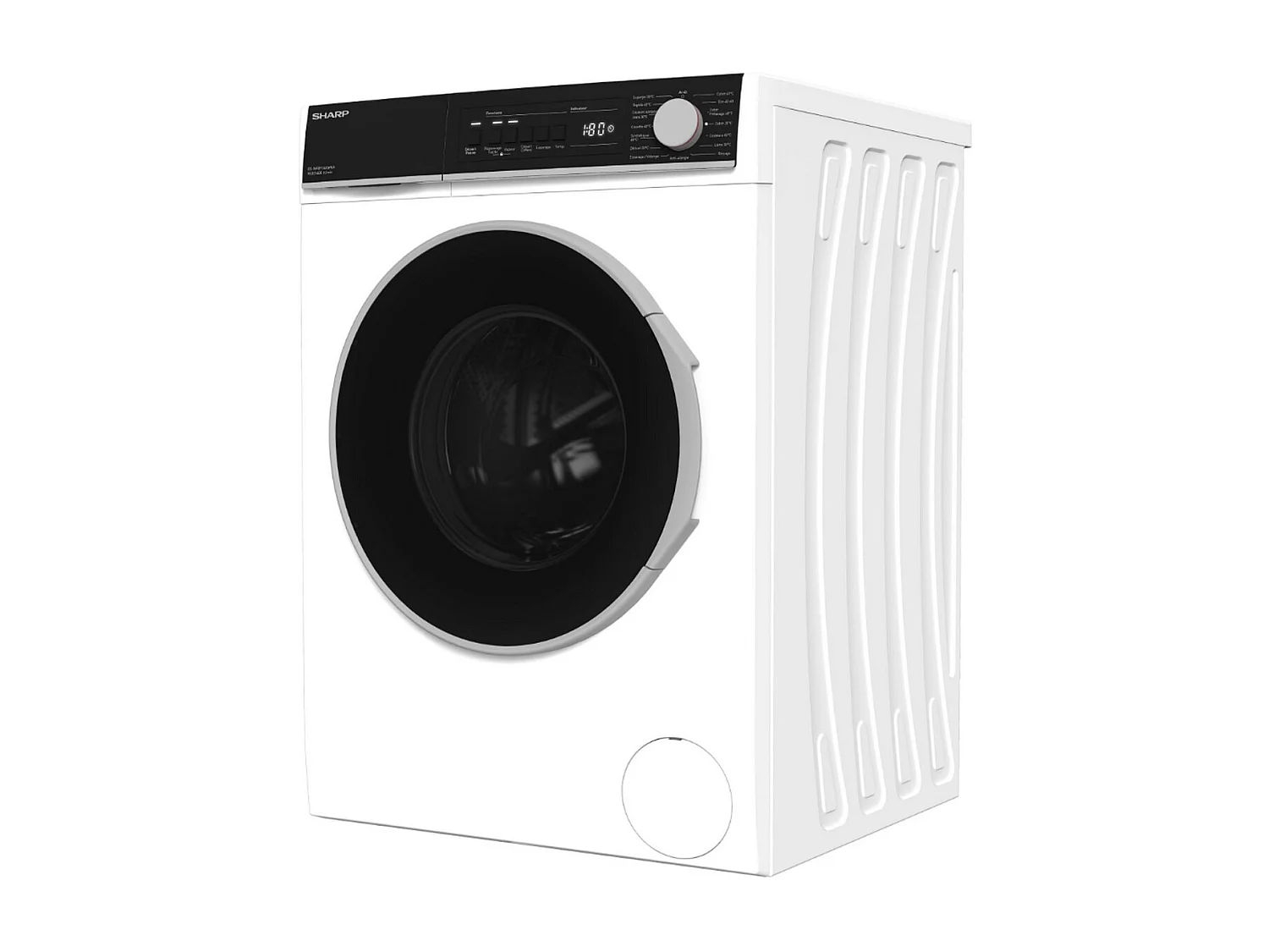 Sharp Lave-linge hublot 9kg 1400 tours/min blanc - ESNFB914AWNA
